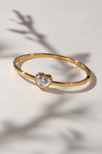 Load image into Gallery viewer, Single Heart Stone Kada