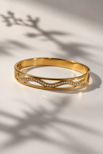 Load image into Gallery viewer, Wave Stone Band Kada