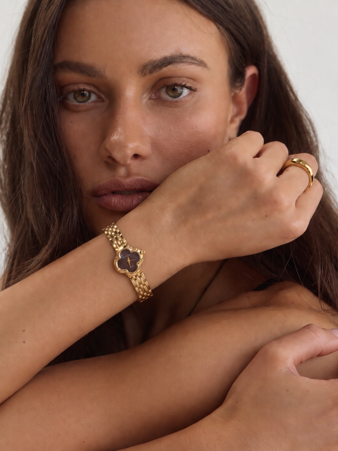 Dark Clover Dial Bracelet Watch