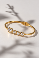 Load image into Gallery viewer, Four Heart Stone Kada

