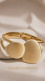 Load image into Gallery viewer, Golden Harmony Disc Kada

