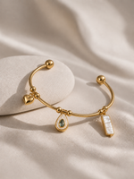 Load image into Gallery viewer, Mixed Charm Open Cuff
