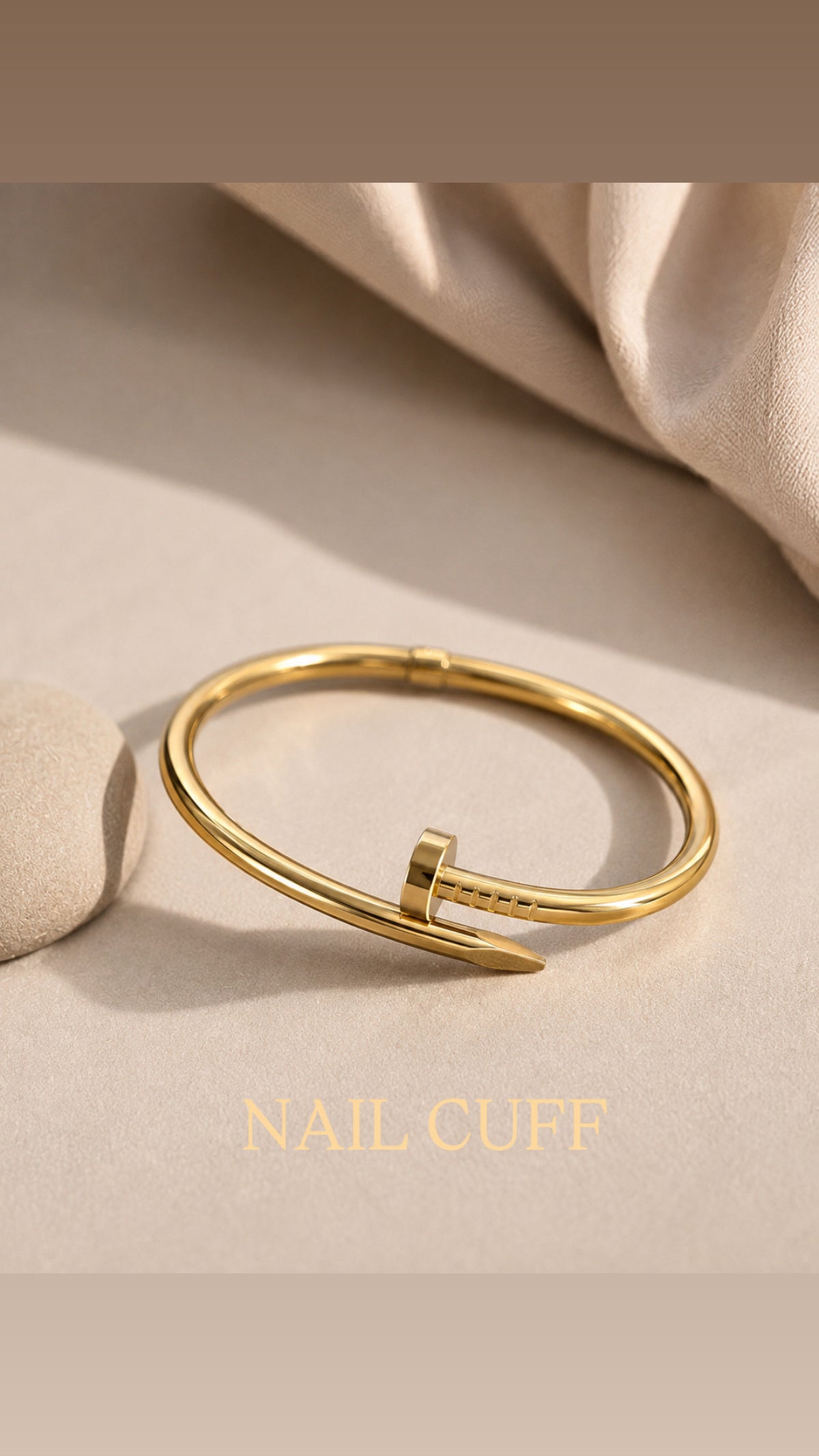 Nail shape cuff
